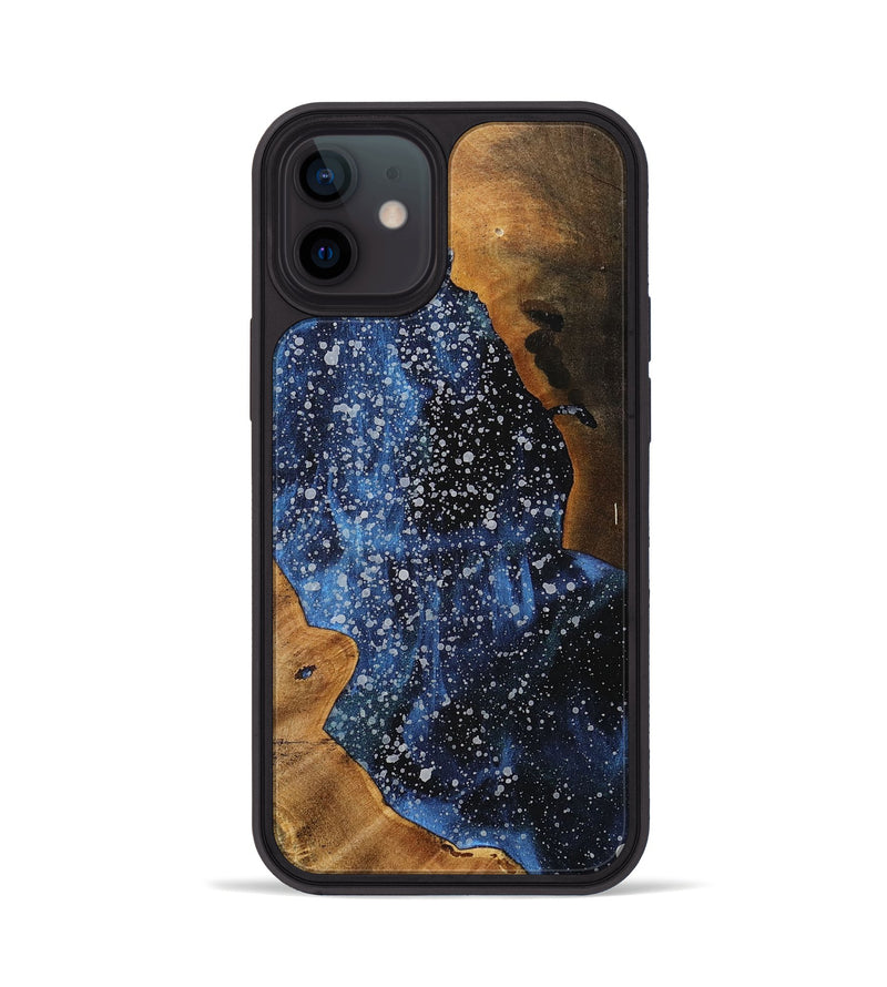 iPhone 12 Wood+Resin Phone Case - Willie (Cosmos, 702834)