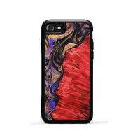 iPhone SE Wood+Resin Phone Case - Everleigh (Purple, 702875)