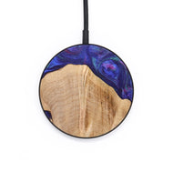 Circle Wood+Resin Wireless Charger - Shirley (Purple, 702902)