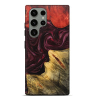 Galaxy S23 Ultra Wood+Resin Live Edge Phone Case - Kali (Red, 702948)