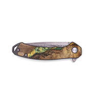 EDC Wood+Resin Pocket Knife - Colby (Green, 702973)