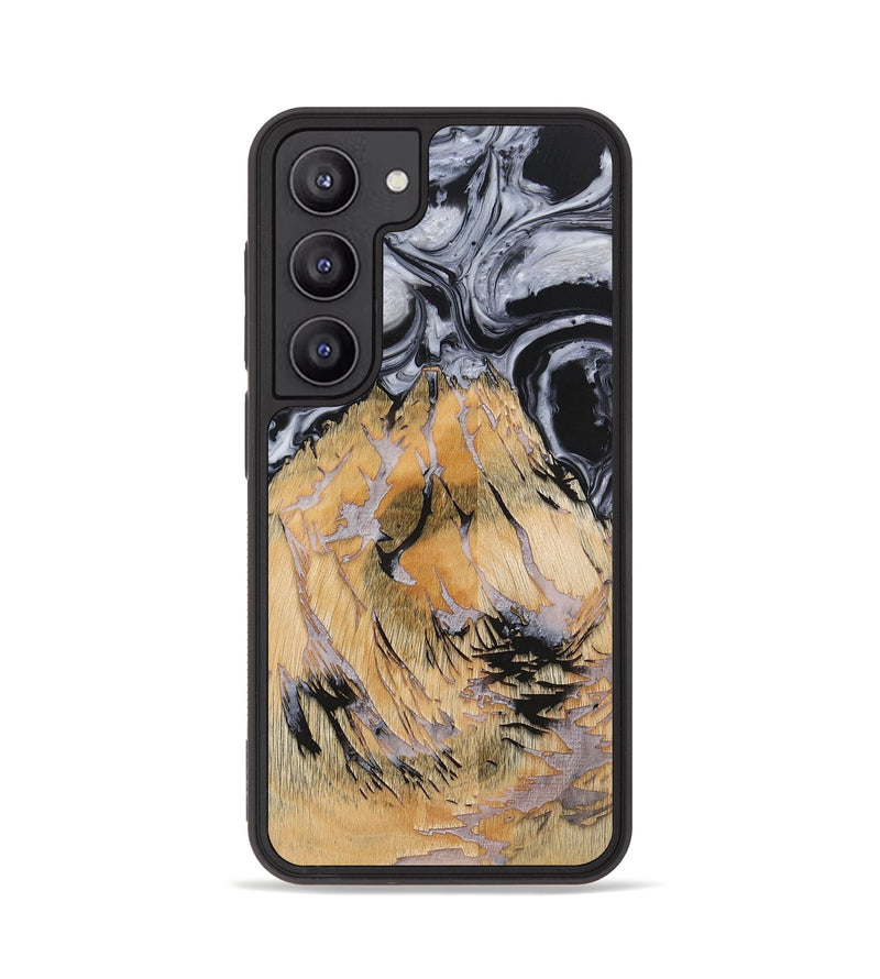 Galaxy S23 Wood+Resin Phone Case - Waylon (Pattern, 703104)