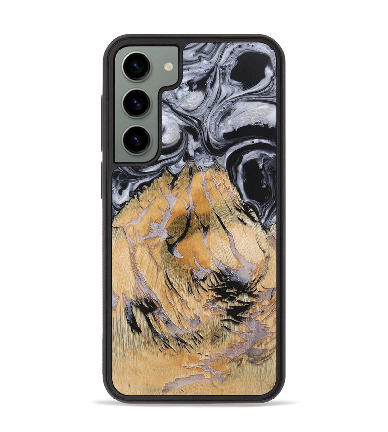 Galaxy S23 Plus Wood+Resin Phone Case - Waylon (Pattern, 703104)