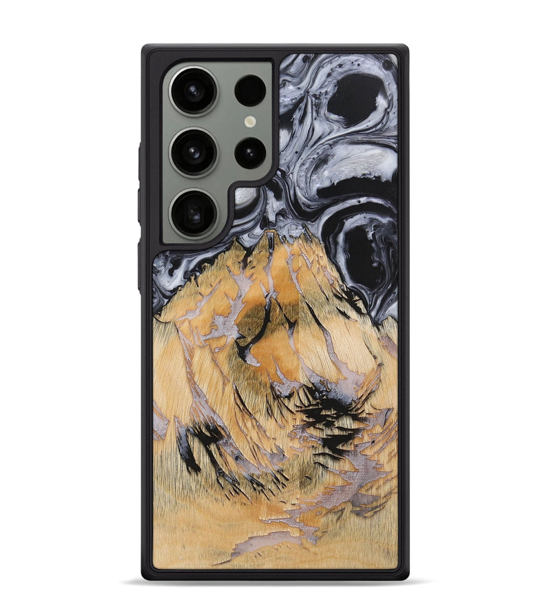 Galaxy S24 Ultra Wood+Resin Phone Case - Waylon (Pattern, 703104)