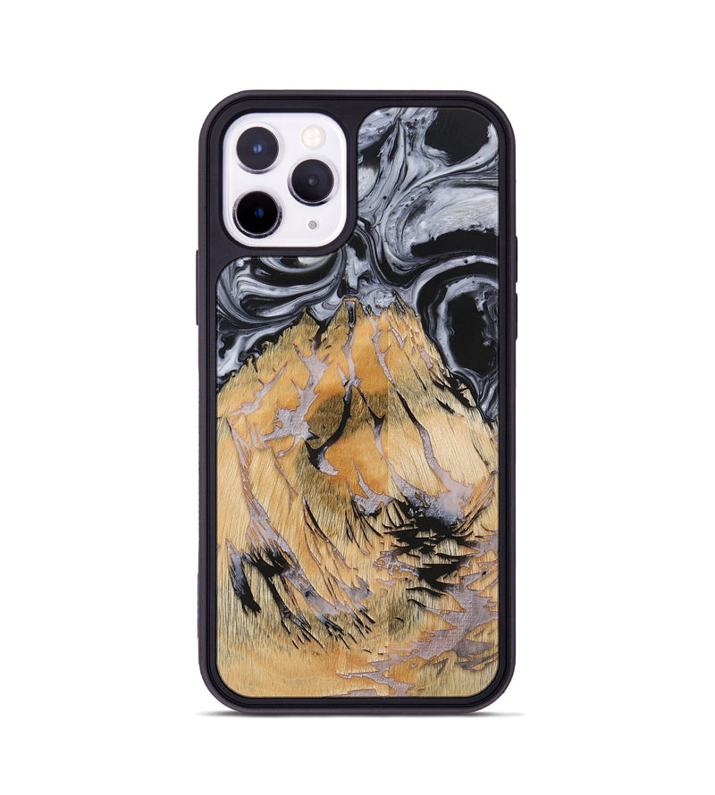 iPhone 11 Pro Wood+Resin Phone Case - Waylon (Pattern, 703104)