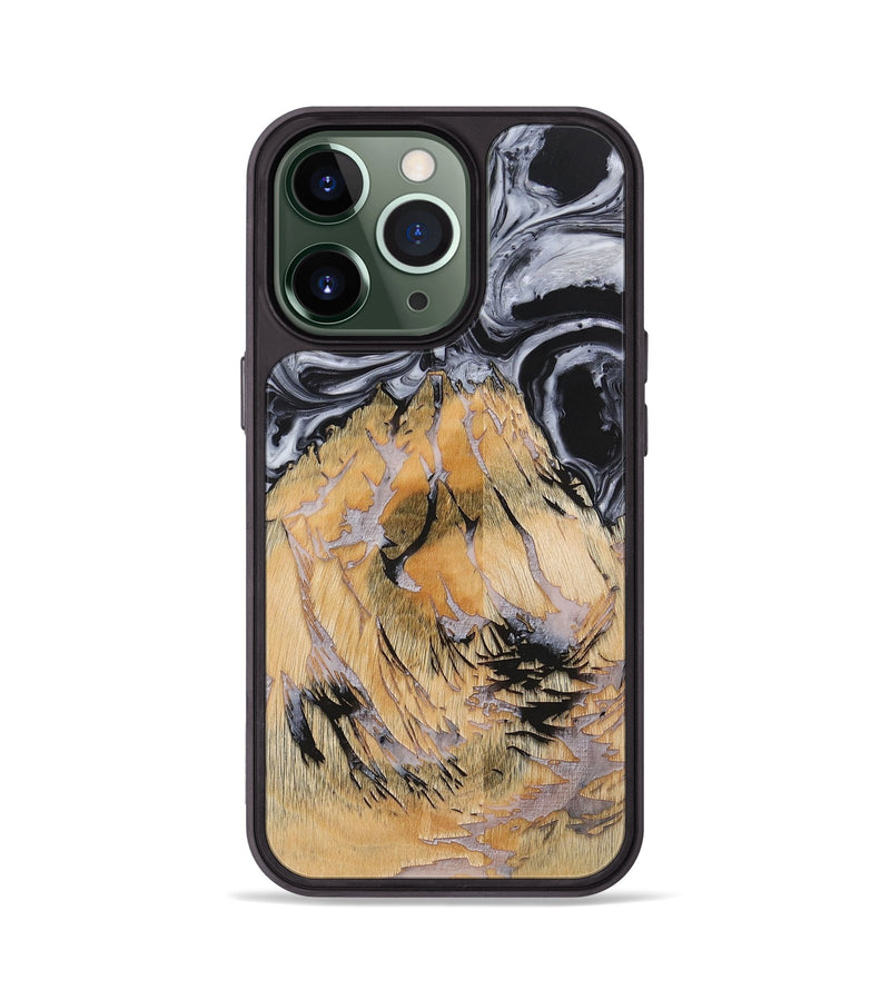 iPhone 13 Pro Wood+Resin Phone Case - Waylon (Pattern, 703104)