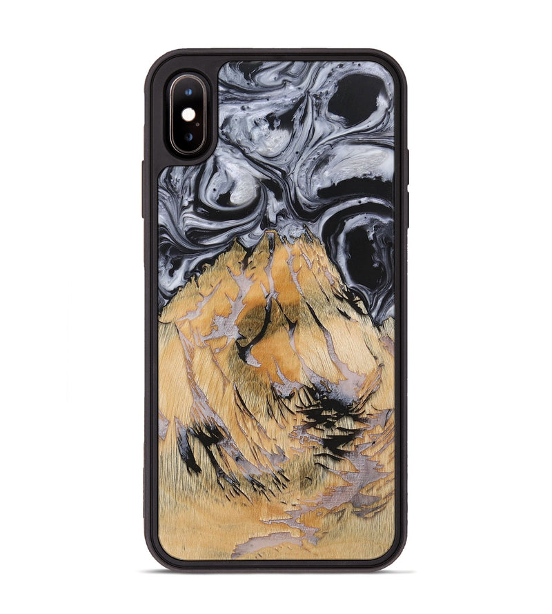 iPhone Xs Max Wood+Resin Phone Case - Waylon (Pattern, 703104)