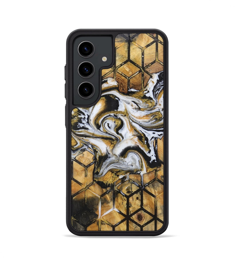 Galaxy S24 Wood+Resin Phone Case - Lee (Pattern, 703105)