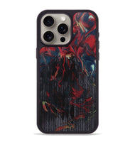 iPhone 15 Pro Max Wood+Resin Phone Case - Harper (Pattern, 703112)