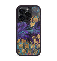 iPhone 15 Pro Wood+Resin Phone Case - Marcella (Pattern, 703118)