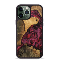 iPhone 13 Pro Max Wood+Resin Phone Case - Lynda (Mosaic, 703217)
