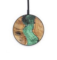 Circle Wood+Resin Wireless Charger - Nathaniel (Cosmos, 703311)