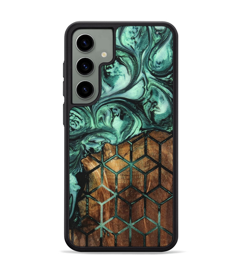 Galaxy S24 Plus Wood+Resin Phone Case - Earl (Pattern, 703318)