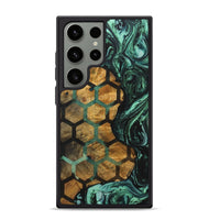 Galaxy S24 Ultra Wood+Resin Phone Case - Marquis (Pattern, 703334)