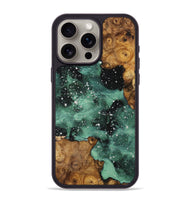 iPhone 15 Pro Max Wood+Resin Phone Case - Christie (Cosmos, 703340)