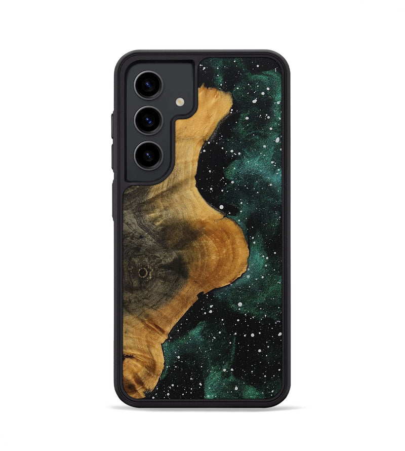Galaxy S24 Wood+Resin Phone Case - Vincent (Cosmos, 703345)