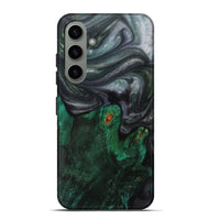 Galaxy S24 Plus Wood+Resin Live Edge Phone Case - Julio (Green, 703374)