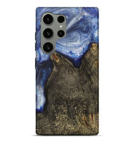 Galaxy S24 Ultra Wood+Resin Live Edge Phone Case - Estrella (Blue, 703377)