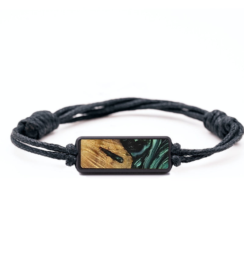Classic Wood+Resin Bracelet - Linda (Green, 703418)