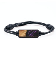 Classic Wood+Resin Bracelet - Clifton (Purple, 703503)