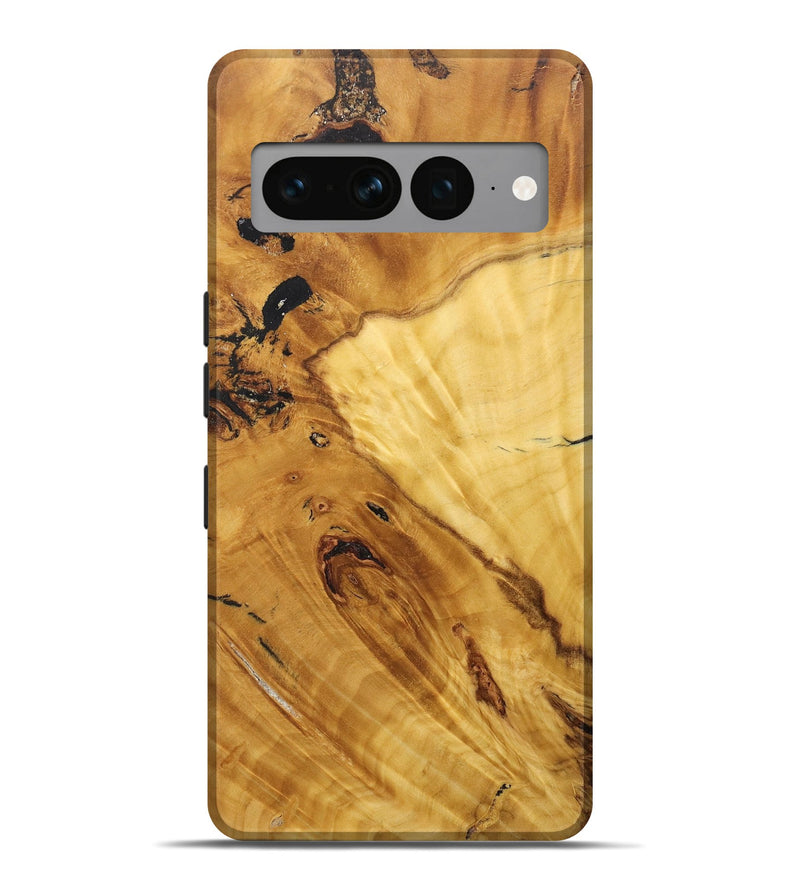Pixel 7 Pro Wood+Resin Live Edge Phone Case - Trudy (Wood Burl, 703568)