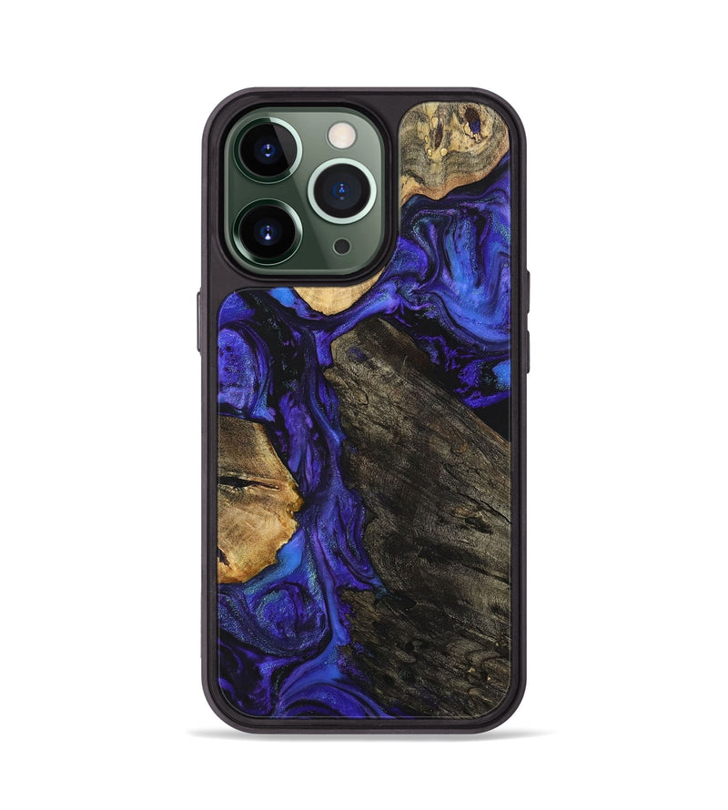 iPhone 13 Pro Wood+Resin Phone Case - Horace (Mosaic, 703616)