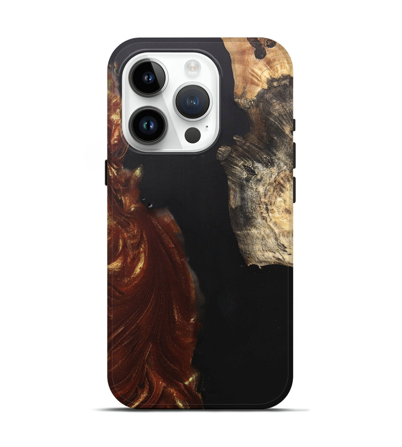 iPhone 15 Pro Wood+Resin Live Edge Phone Case - Drew (The Lab, 703654)