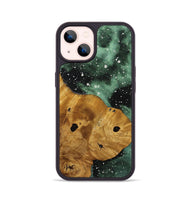 iPhone 14 Wood+Resin Phone Case - Gail (Cosmos, 703908)