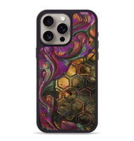 iPhone 15 Pro Max Wood+Resin Phone Case - Ace (Pattern, 703939)