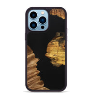 iPhone 14 Pro Max Wood+Resin Phone Case - Geneva (Mosaic, 703957)