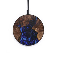 Circle Wood+Resin Wireless Charger - Brooks (Blue, 704148)