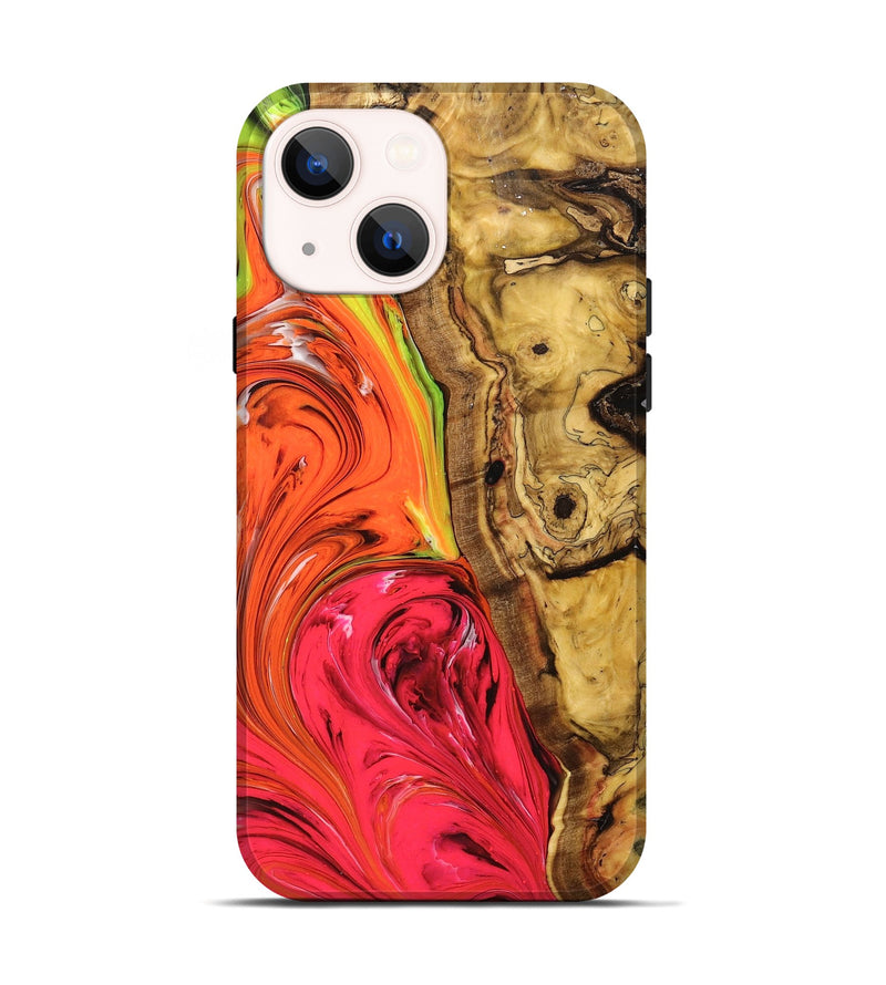 iPhone 14 Wood+Resin Live Edge Phone Case - Camden (Ombre, 704237)