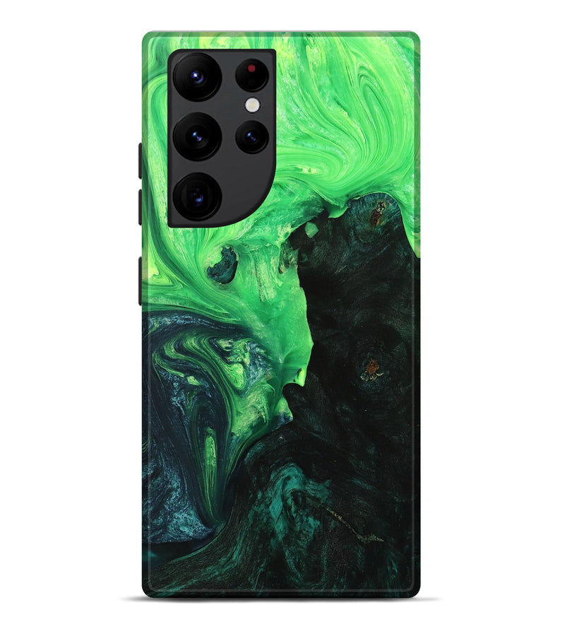 Galaxy S22 Ultra Wood+Resin Live Edge Phone Case - Cody (Ombre, 704249)