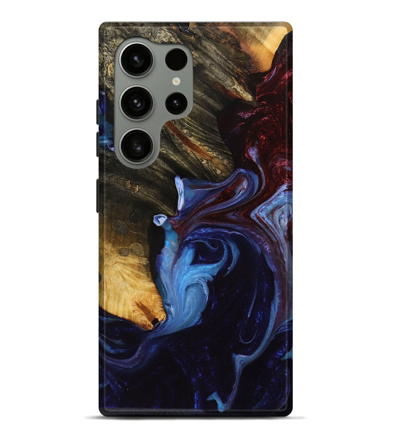 Galaxy S24 Ultra Wood+Resin Live Edge Phone Case - Maeve (Ombre, 704253)
