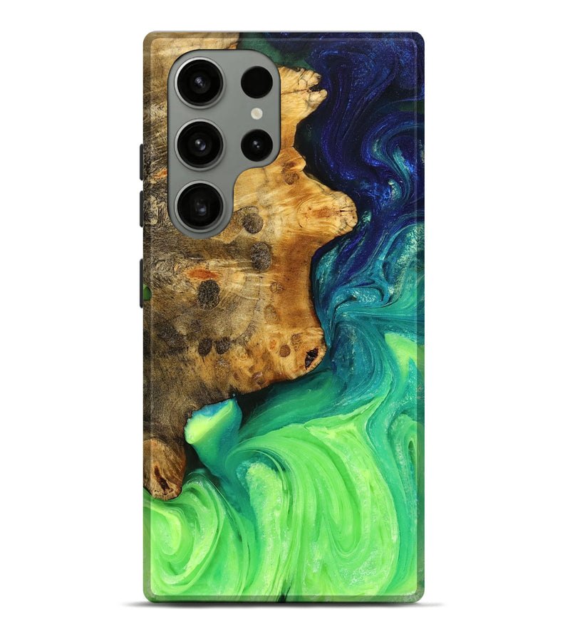 Galaxy S23 Ultra Wood+Resin Live Edge Phone Case - Salvatore (Ombre, 704256)