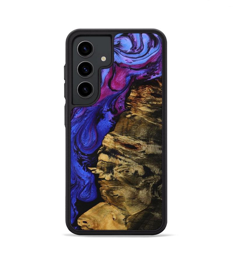Galaxy S24 Wood+Resin Phone Case - Ora (Ombre, 704269)