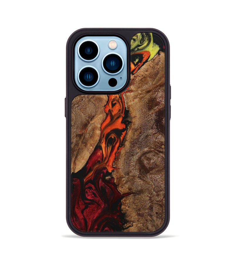iPhone 14 Pro Wood+Resin Phone Case - Killian (Ombre, 704277)
