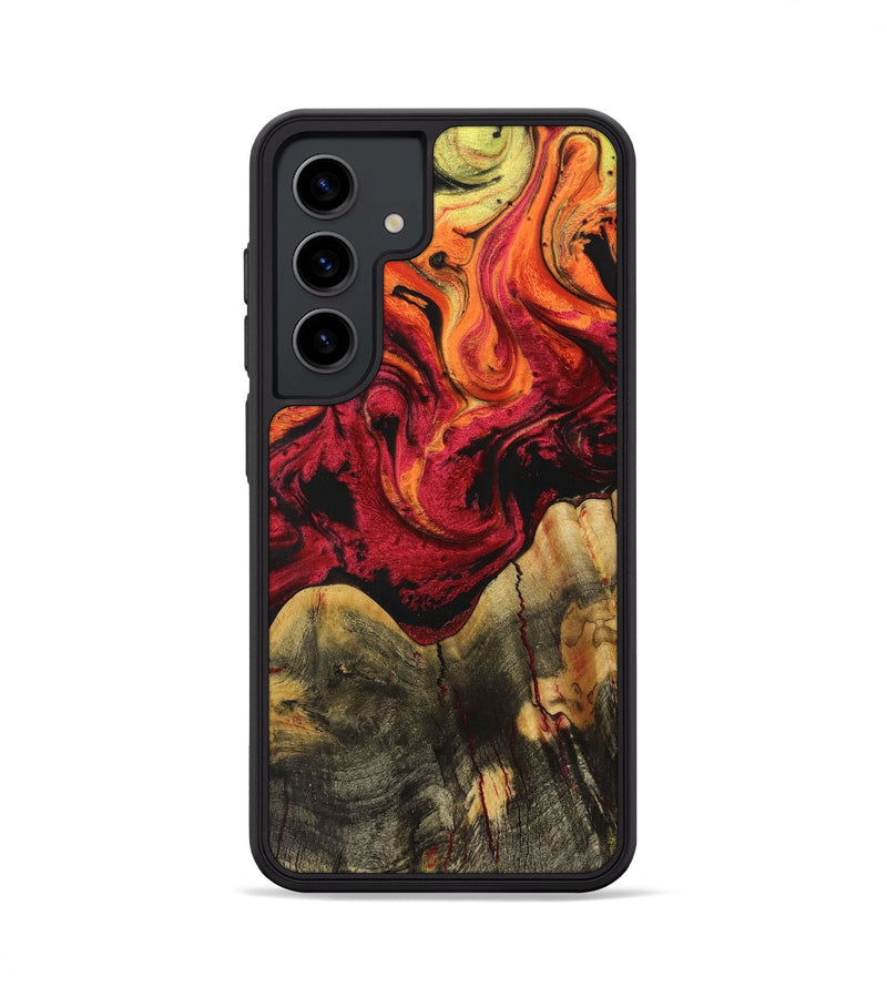 Galaxy S24 Wood+Resin Phone Case - Shirley (Ombre, 704334)