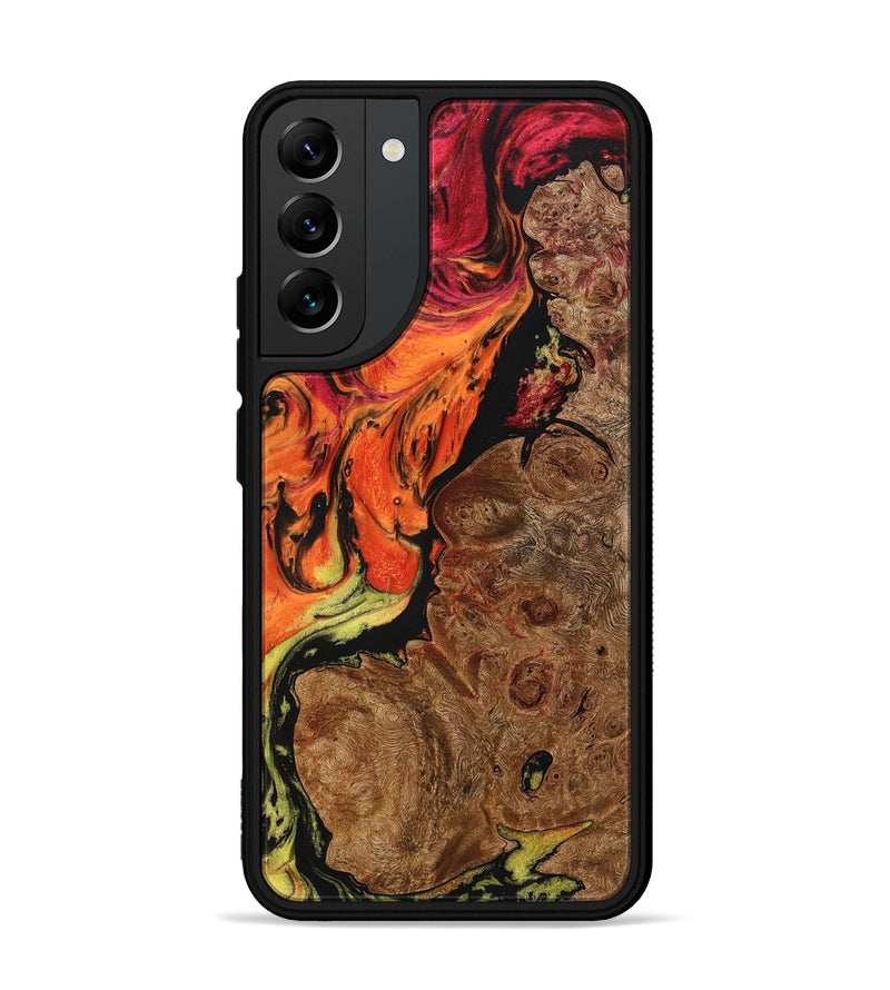 Galaxy S22 Plus Wood+Resin Phone Case - Shaniqua (Ombre, 704350)
