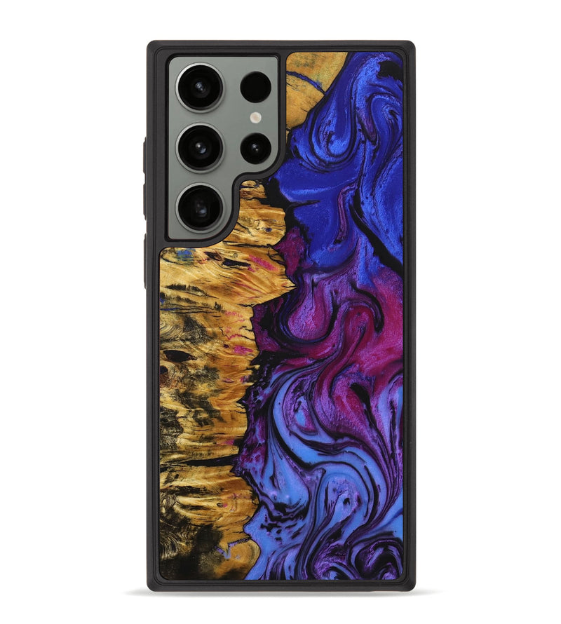 Galaxy S23 Ultra Wood+Resin Phone Case - Jeanne (Ombre, 704367)