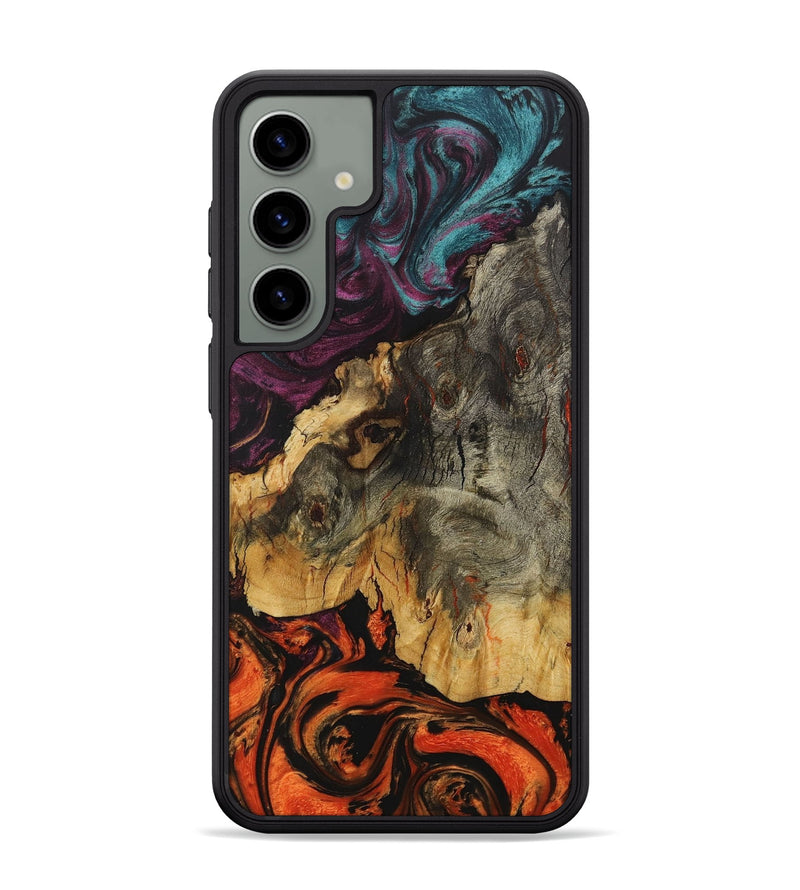 Galaxy S24 Plus Wood+Resin Phone Case - Joanna (Ombre, 704388)