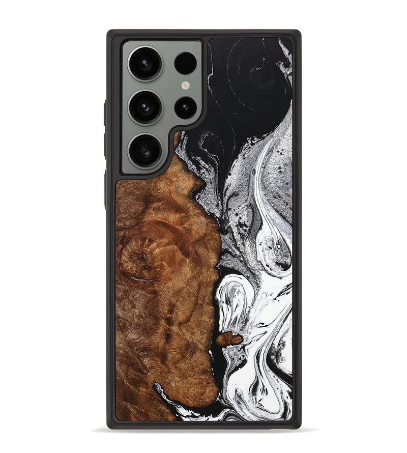 Galaxy S23 Ultra Wood+Resin Phone Case - Jack (Ombre, 704395)