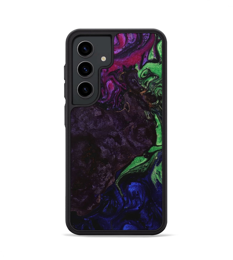 Galaxy S24 Wood+Resin Phone Case - Lakisha (Ombre, 704406)