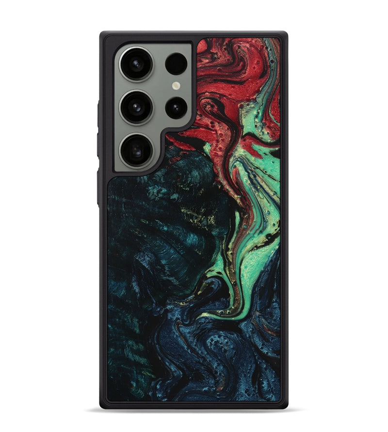 Galaxy S24 Ultra Wood+Resin Phone Case - Mia (Ombre, 704418)