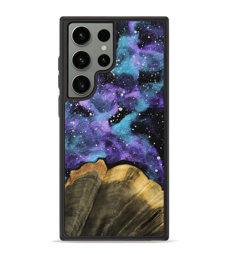 Galaxy S23 Ultra Wood+Resin Phone Case - Miracle (Cosmos, 704785)