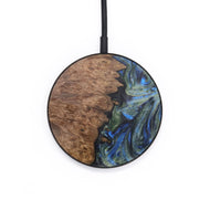 Circle Wood+Resin Wireless Charger - Luca (Green, 704827)