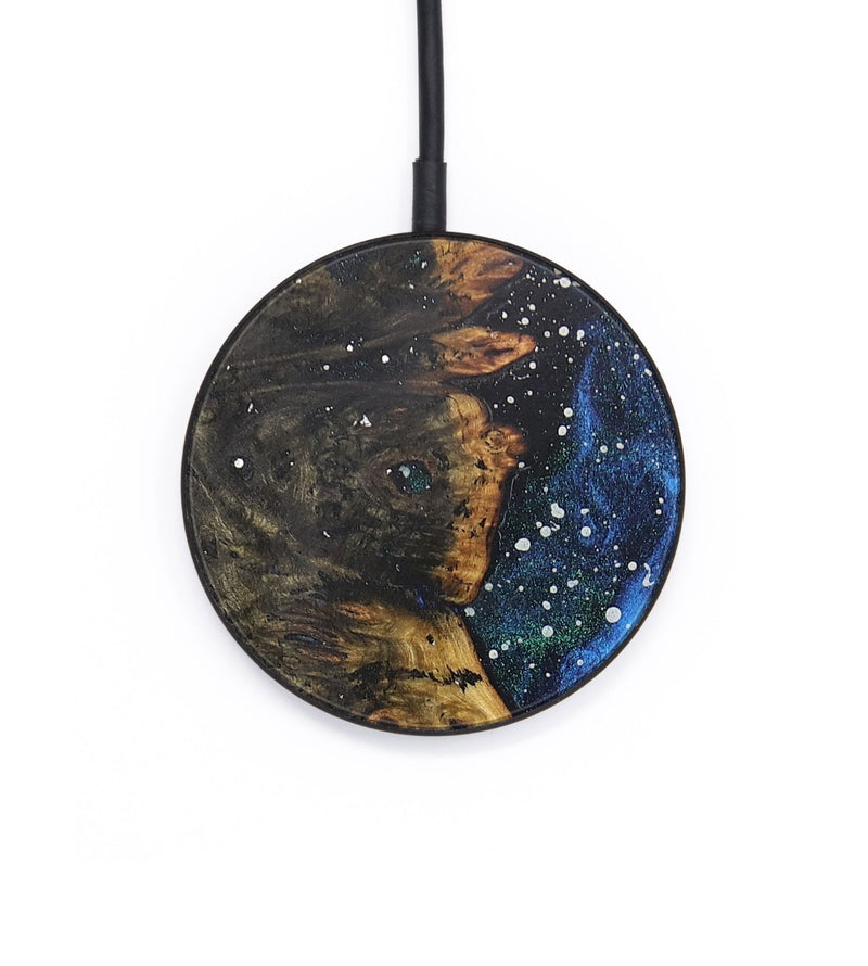 Circle Wood+Resin Wireless Charger - Michele (Cosmos, 704888)