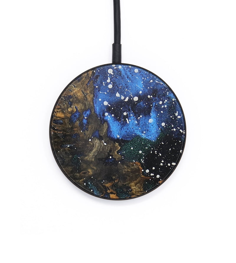 Circle Wood+Resin Wireless Charger - Cayden (Cosmos, 704890)