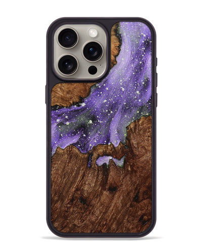 iPhone 15 Pro Max Wood+Resin Phone Case - Tanner (Cosmos, 704967)