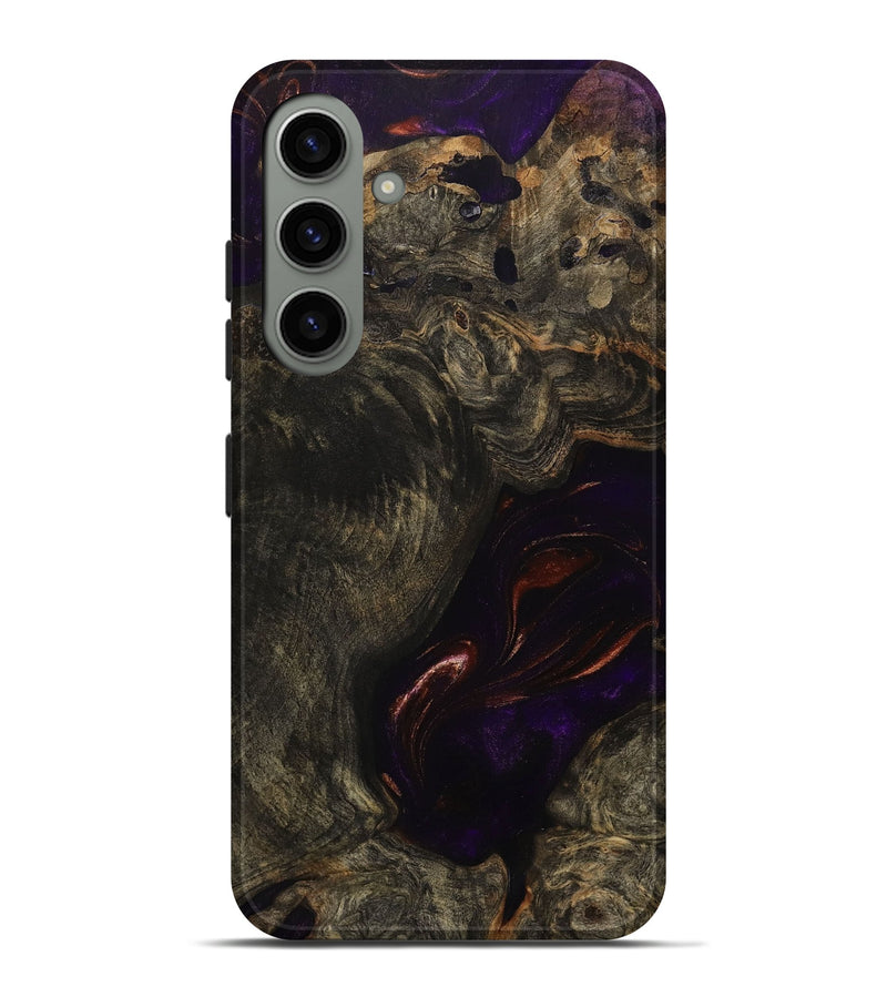 Galaxy S24 Plus Wood+Resin Live Edge Phone Case - Gayle (Purple, 705005)